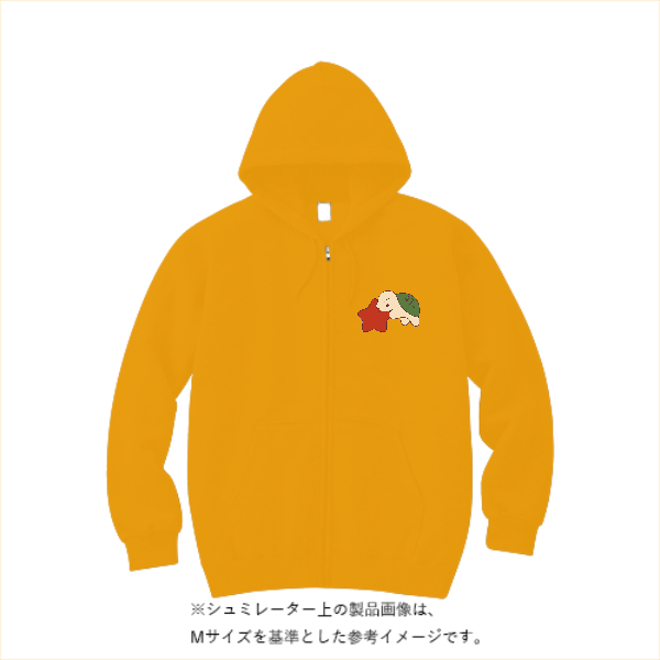 10.0オンス スウェット フルジップ パーカ（裏パイル）