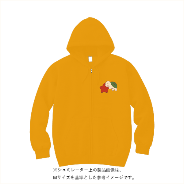 10.0オンス スウェット フルジップ パーカ（裏パイル）