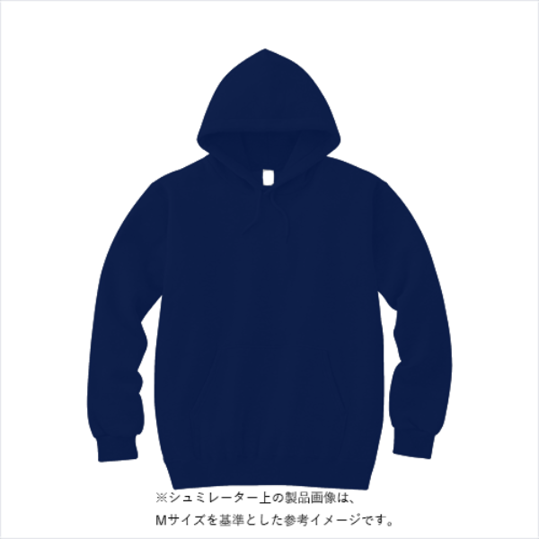 10.0オンス スウェット プルオーバー パーカ