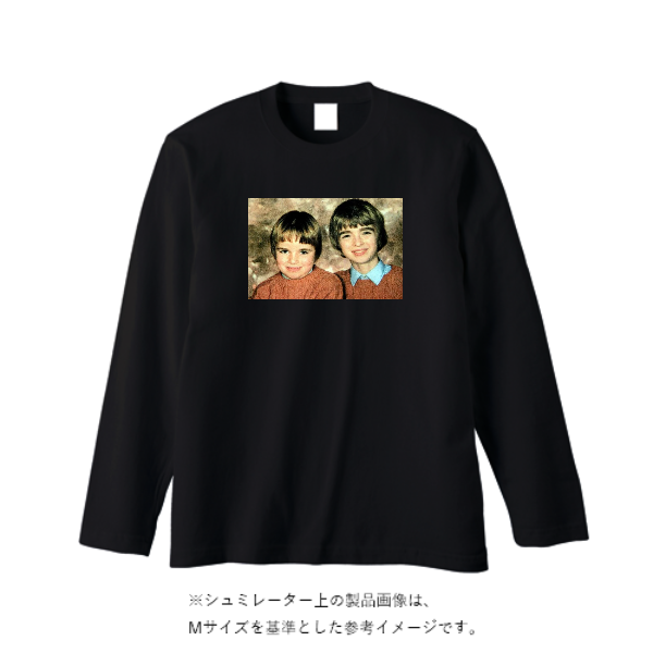 5.6オンス ロングスリーブ Tシャツ（袖リブ無し）