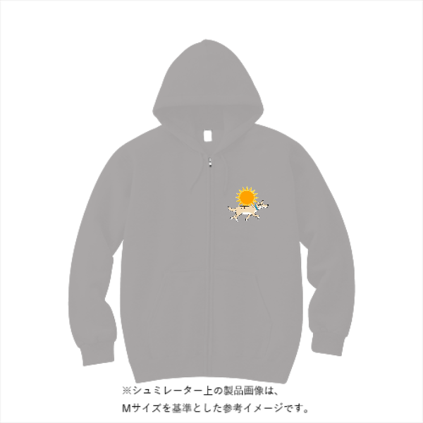 【期間限定10%OFF！】10.0オンス T/C スウェット フルジップ パーカー