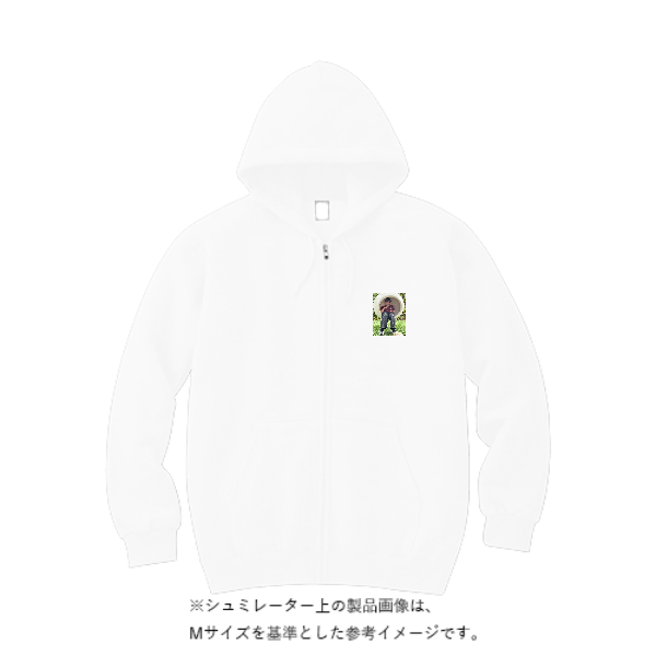 8.0 oz ヘビーブレンドZIPパーカー