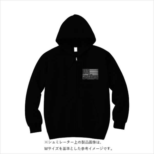 【期間限定10%OFF！】10.0オンス T/C スウェット フルジップ パーカー
