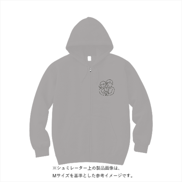 【期間限定10%OFF！】10.0オンス T/C スウェット フルジップ パーカー