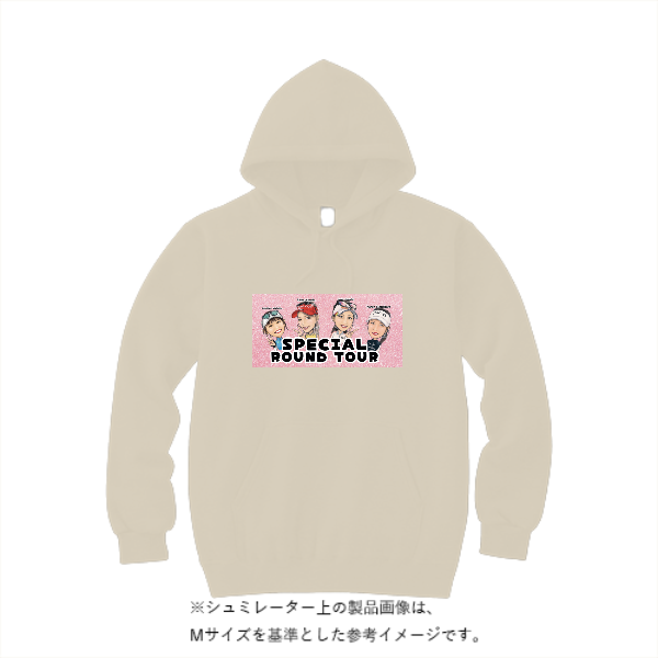 10.0オンス T/C スウェット プルオーバー パーカ（裏起毛）