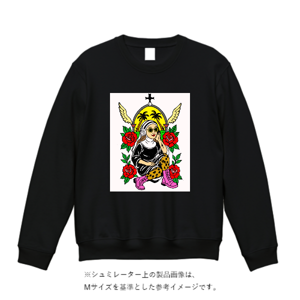 10.0オンス クルーネック スウェット