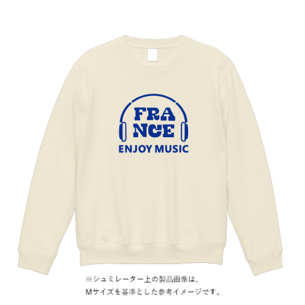 10.0オンス クルーネック スウェット