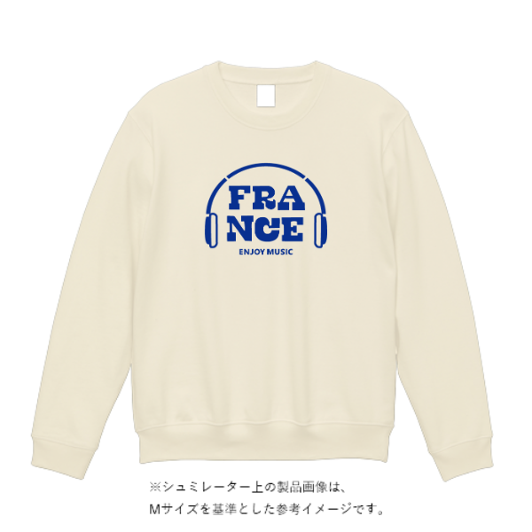 10.0オンス クルーネック スウェット