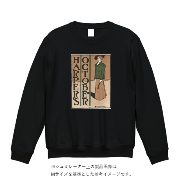 12.7オンス ヘヴィーウェイト クルーネック スウェット（裏パイル）