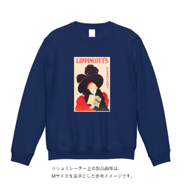 12.7オンス ヘヴィーウェイト クルーネック スウェット（裏パイル）