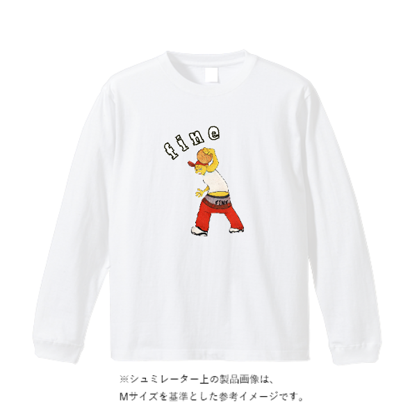 4.4オンス ドライロングスリーブ Tシャツ