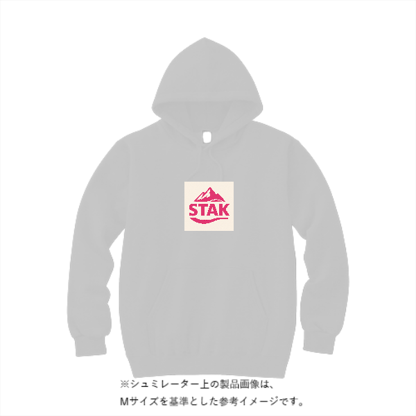 8.4オンス フーデッドライトパーカー