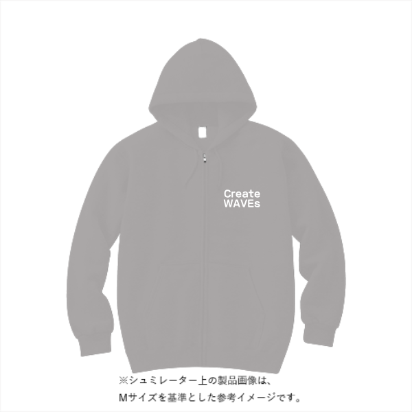10.0オンス T/C スウェット フルジップ パーカ（裏起毛）