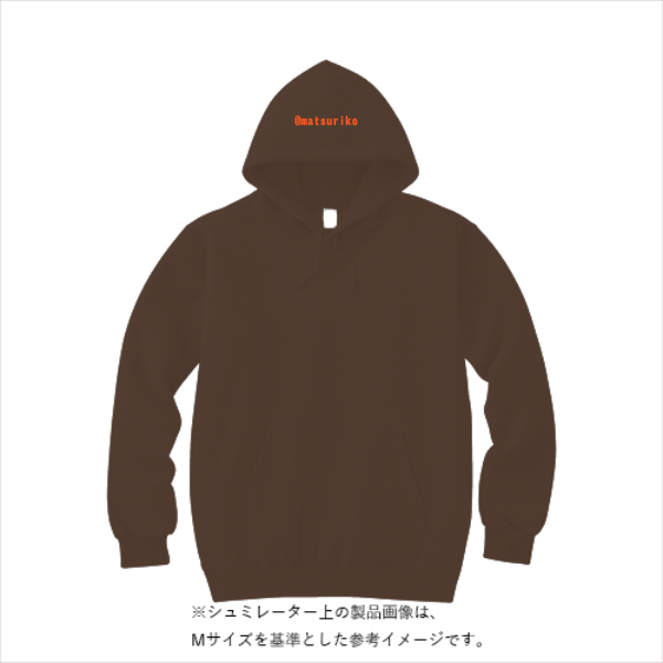 10.0オンス スウェット プルオーバー パーカ