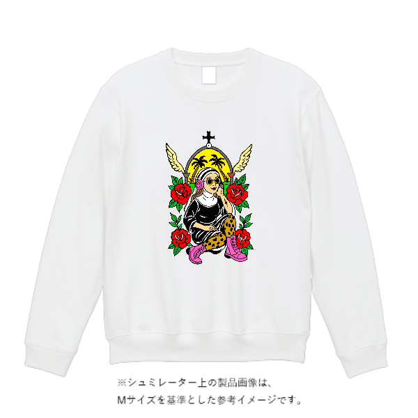 10.0オンス クルーネック スウェット