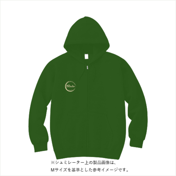 8.8オンス オーセンティック パイル スウェット フルジップ パーカ（裏パイル）