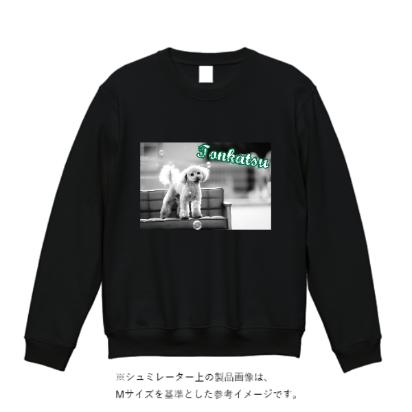 8.8オンス オーセンティック パイル クルーネック スウェット（裏パイル）