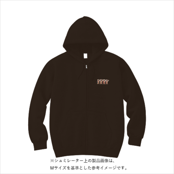 8.0 oz ヘビーブレンドZIPパーカー