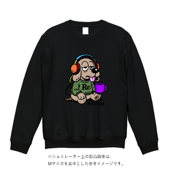 12.7オンス ヘヴィーウェイト クルーネック スウェット（裏パイル）