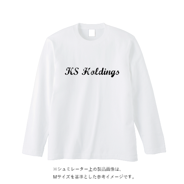 5.6オンス ヘビーウェイト長袖Tシャツ（リブ無し）