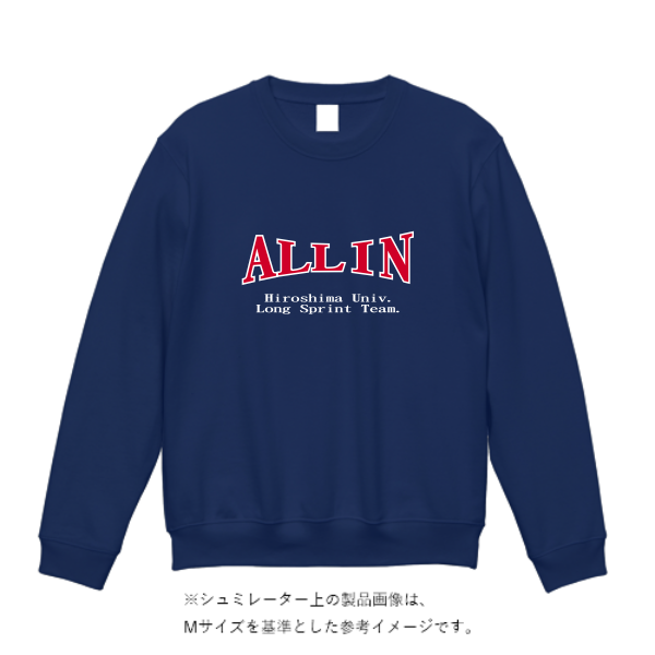 10.0オンス クルーネック スウェット