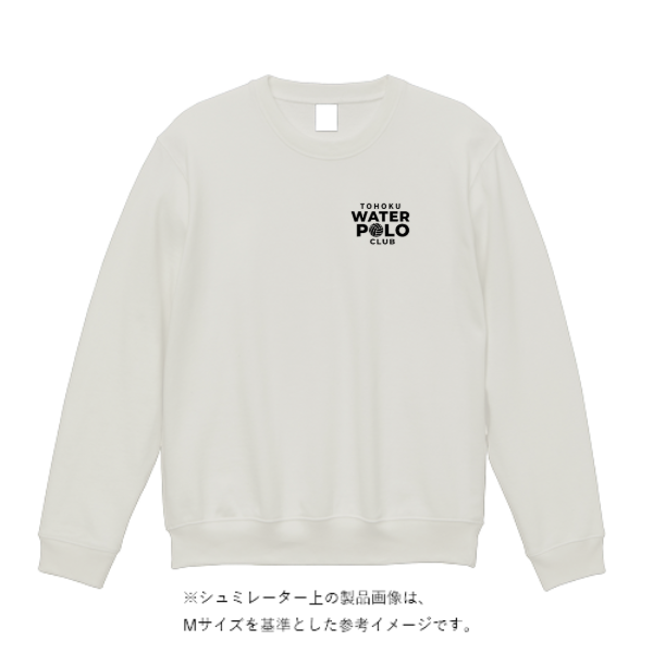 8.4オンス クルーネックライトトレーナー