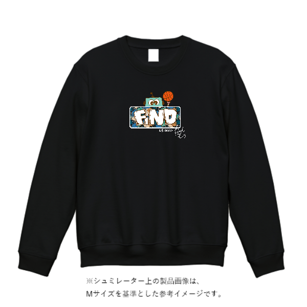 10.0オンス T/C クルーネック スウェット