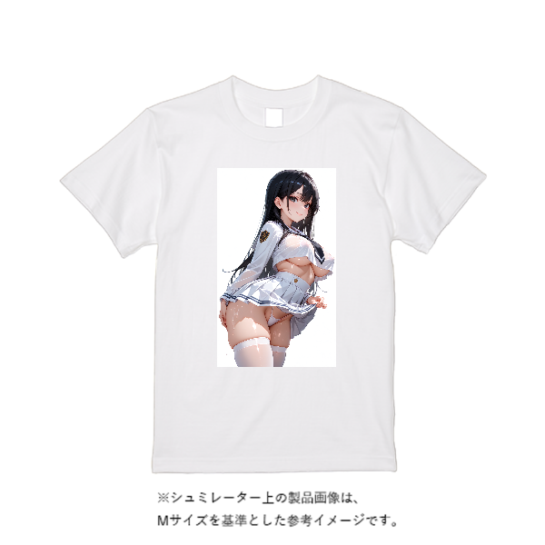 5.6オンスリサイクルポリエステルTシャツ（ポリジン加工）
