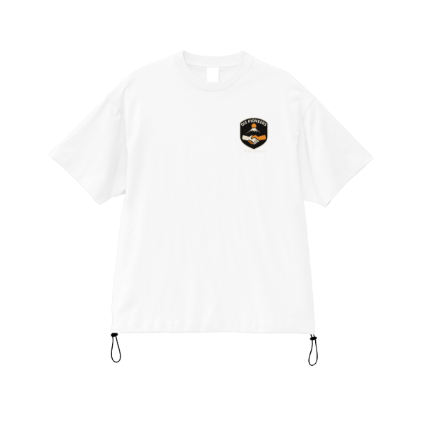 6.5オンス ファインジャージー リラックスフィット Tシャツ（裾ドローコード）