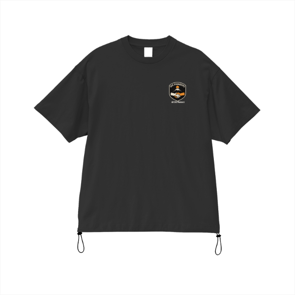 6.5オンス ファインジャージー リラックスフィット Tシャツ（裾ドローコード）