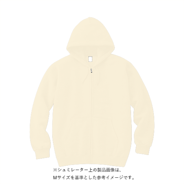 10.0オンス スウェット フルジップ パーカ（裏パイル）