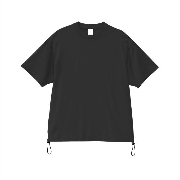 6.5オンス ファインジャージー リラックスフィット Tシャツ（裾ドローコード）