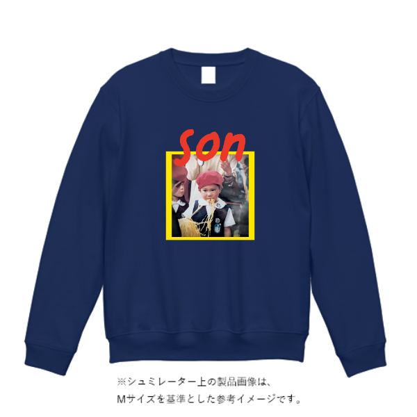 10.0オンス T/C クルーネック スウェット