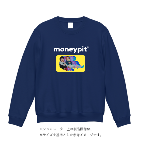 10.0オンス T/C クルーネック スウェット