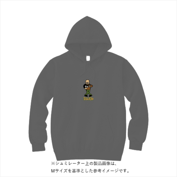 10.0オンス スウェット プルオーバー パーカ