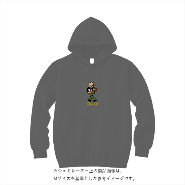 10.0オンス スウェット プルオーバー パーカ