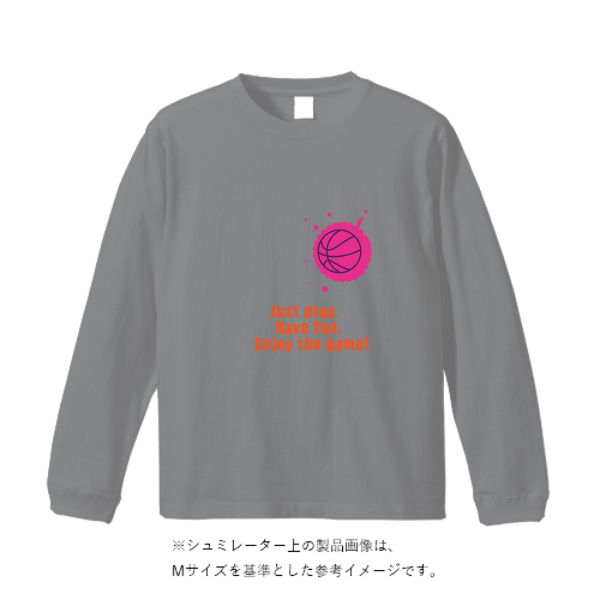 4.4オンス ドライロングスリーブ Tシャツ（レディース）