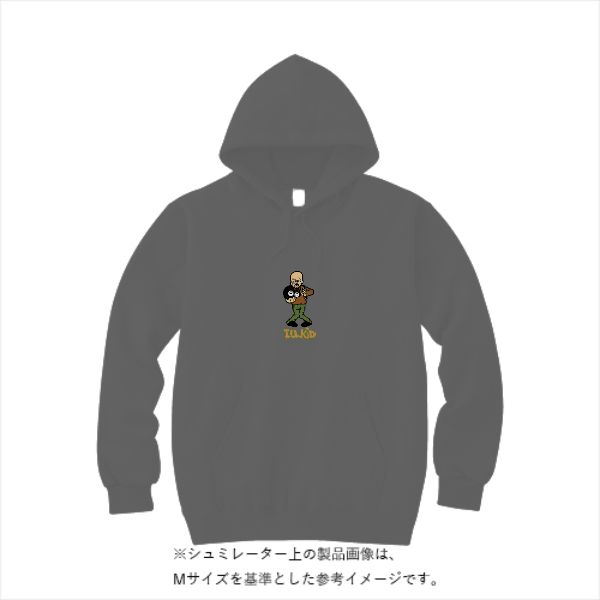 10.0オンス スウェット プルオーバー パーカ