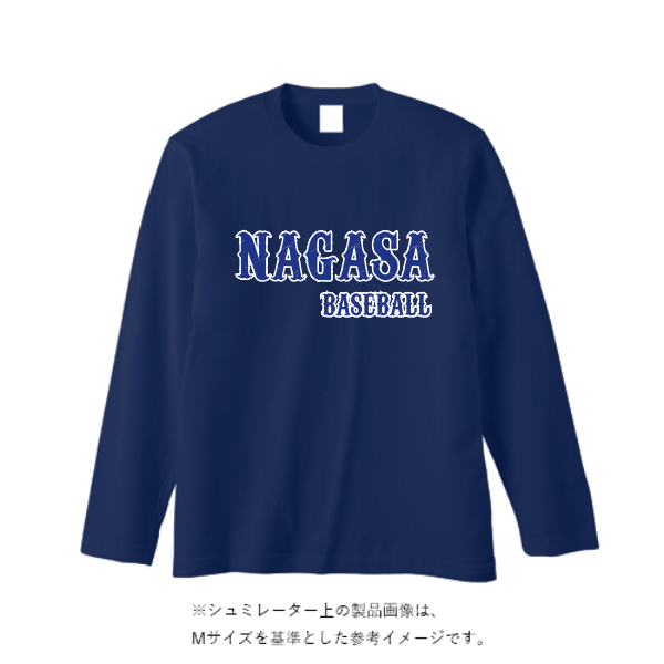 3.5オンス インターロックドライ長袖Tシャツ