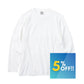 5.6オンス ヘビーウェイト長袖Tシャツ（リブ無し）