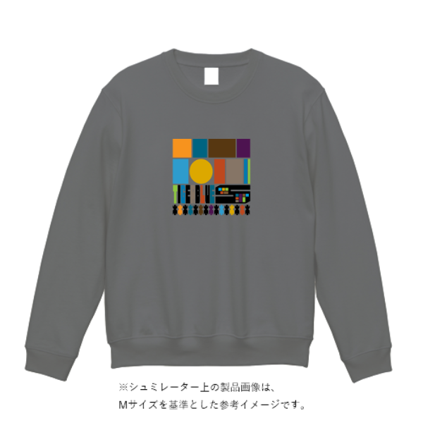 10.0オンス クルーネック スウェット