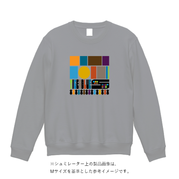 10.0オンス クルーネック スウェット
