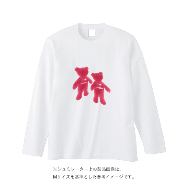 5.6オンス ロングスリーブ Tシャツ（袖リブ無し）