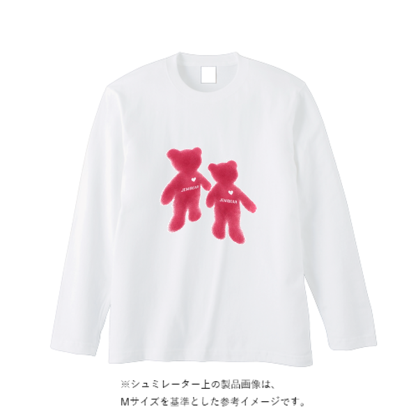 5.6オンス ロングスリーブ Tシャツ（袖リブ無し）