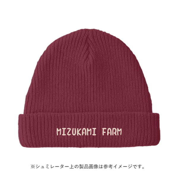【刺繍のみ】ビーニー
