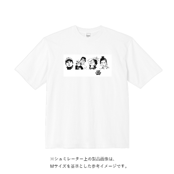 5.6オンス ビッグシルエット Tシャツ