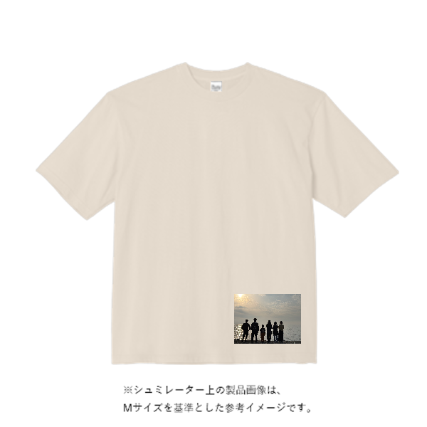 9.1オンス マグナムウェイト ビッグシルエット Tシャツ