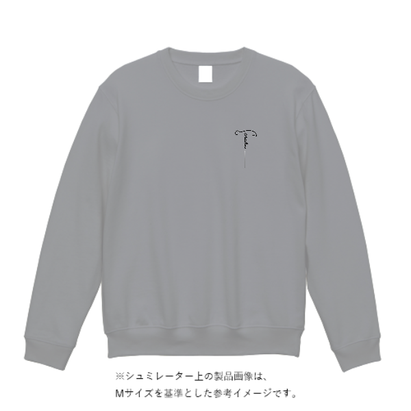 10.0オンス クルーネック スウェット