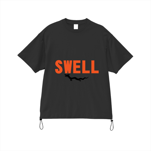 6.5オンス ファインジャージー リラックスフィット Tシャツ（裾ドローコード）