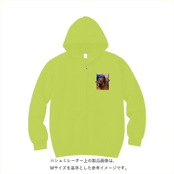4.4オンス ドライ ジップパーカー